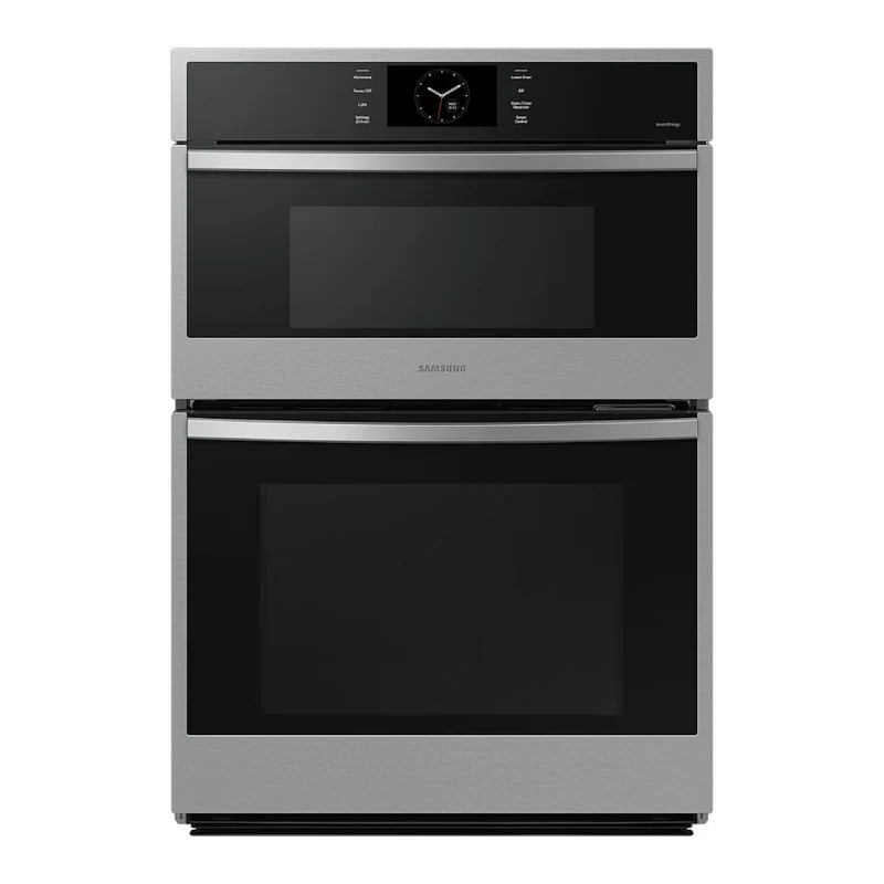 Four encastrable double combiné 30 pom 5,1 pi³ Inox avec double Convection et Air Fry - Série 6