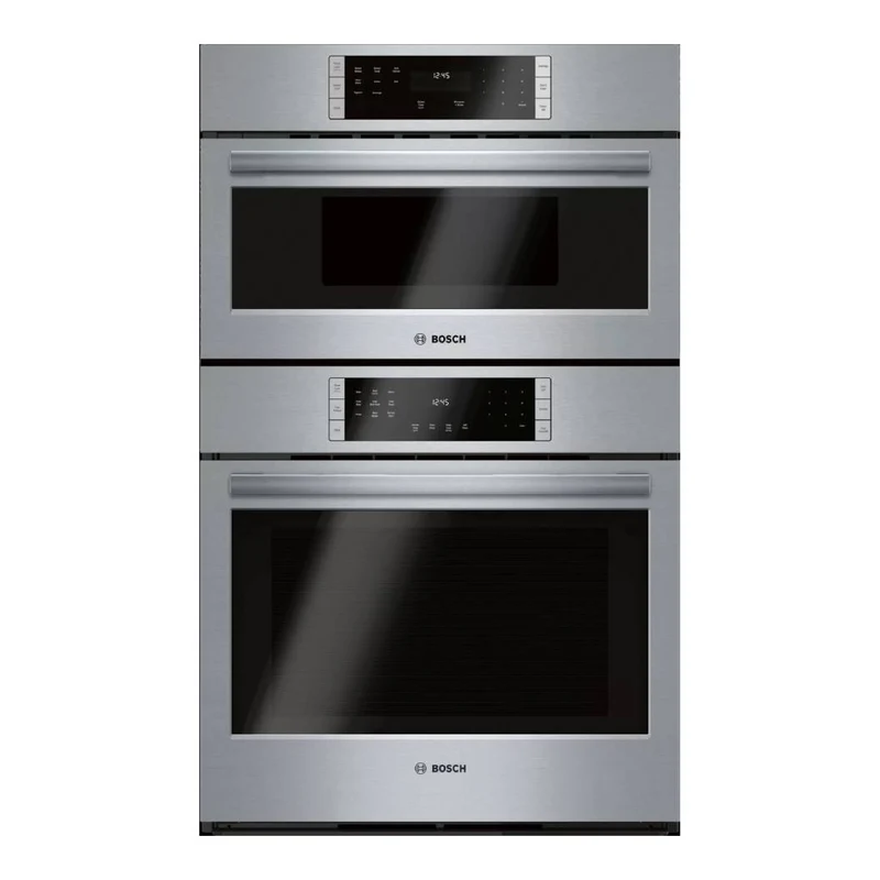 Four encastrable double combiné 30 po, 4,6 pi³ / 1,6 pi³ Inox avec Convection et Wi-Fi - Série 800