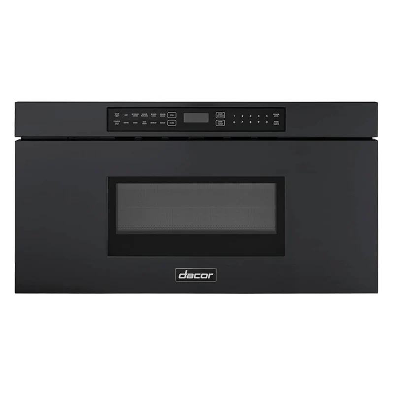 Micro-ondes encastrable, 1,2 pi³, 950W, noir acier mat