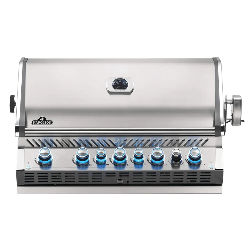 Barbecue au gaz propane encastrable 86 000 BTU - Prestige® PRO 665 RB
