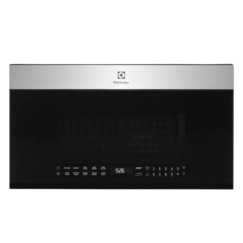 Micro-ondes à hotte intégrée 30 po, 1,9 pi³ Inox avec Sensor Cook et Convection