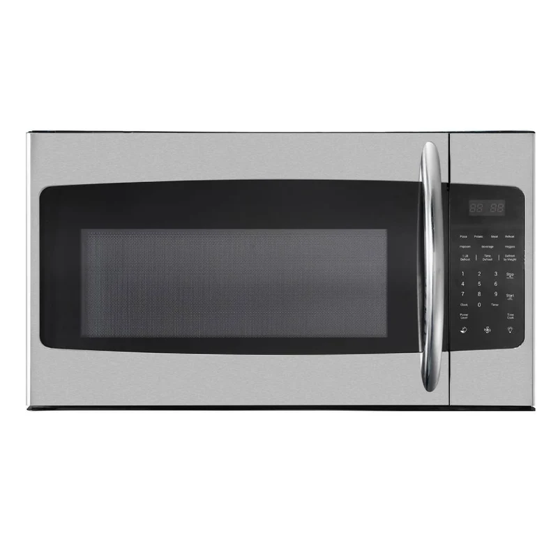 Micro-ondes à hotte intégrée 30 po, 1,6 pi³ Inox avec une puissance de 1000W