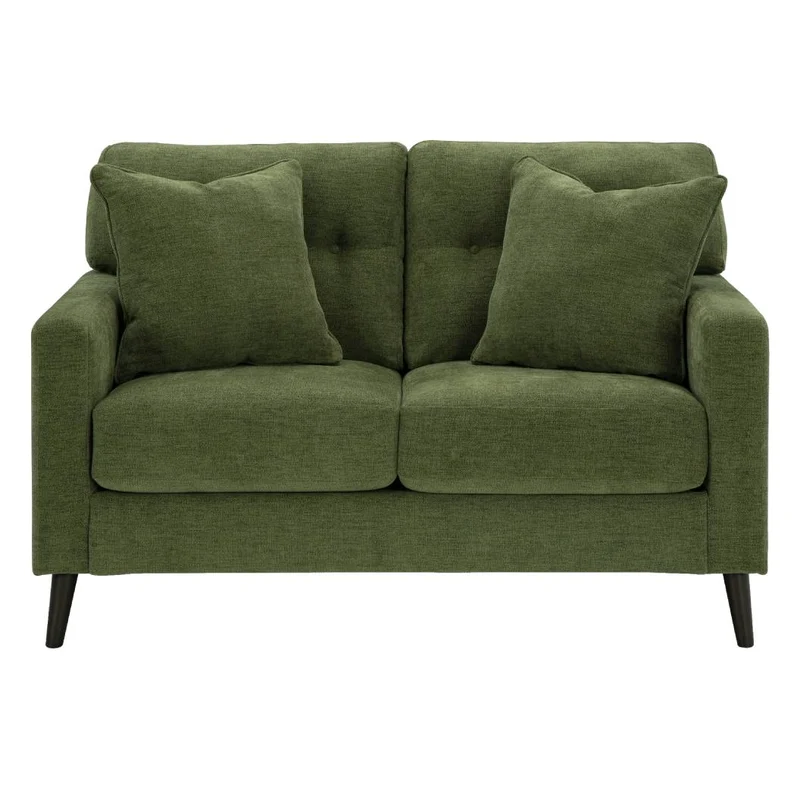 Causeuse en tissu avec coussins - Bixler