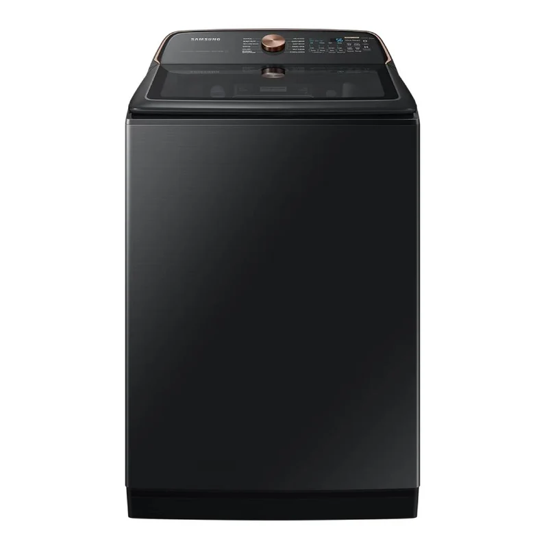Laveuse à chargement vertical 27 po, 6,2 pi³ Inox noir avec Super Speed et Pet Care