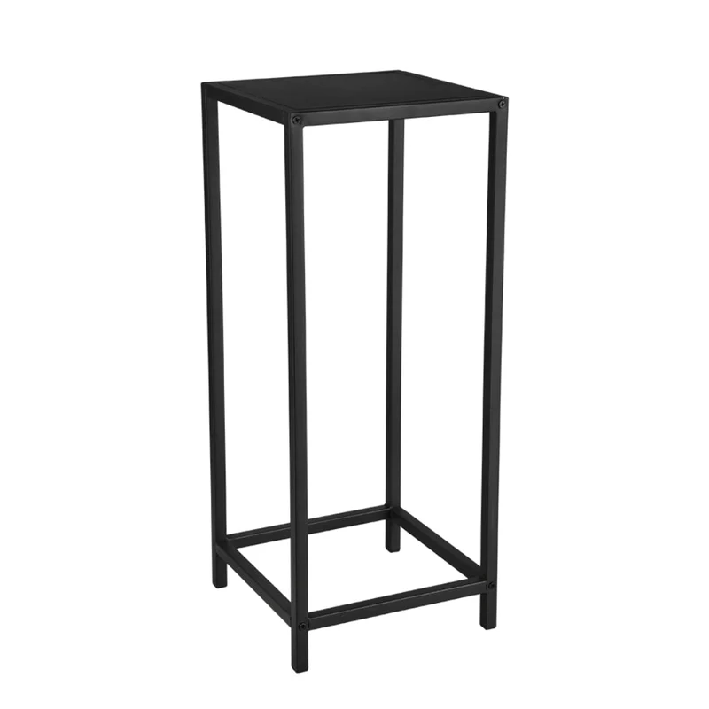 Table d'appoint en métal noir - Vera