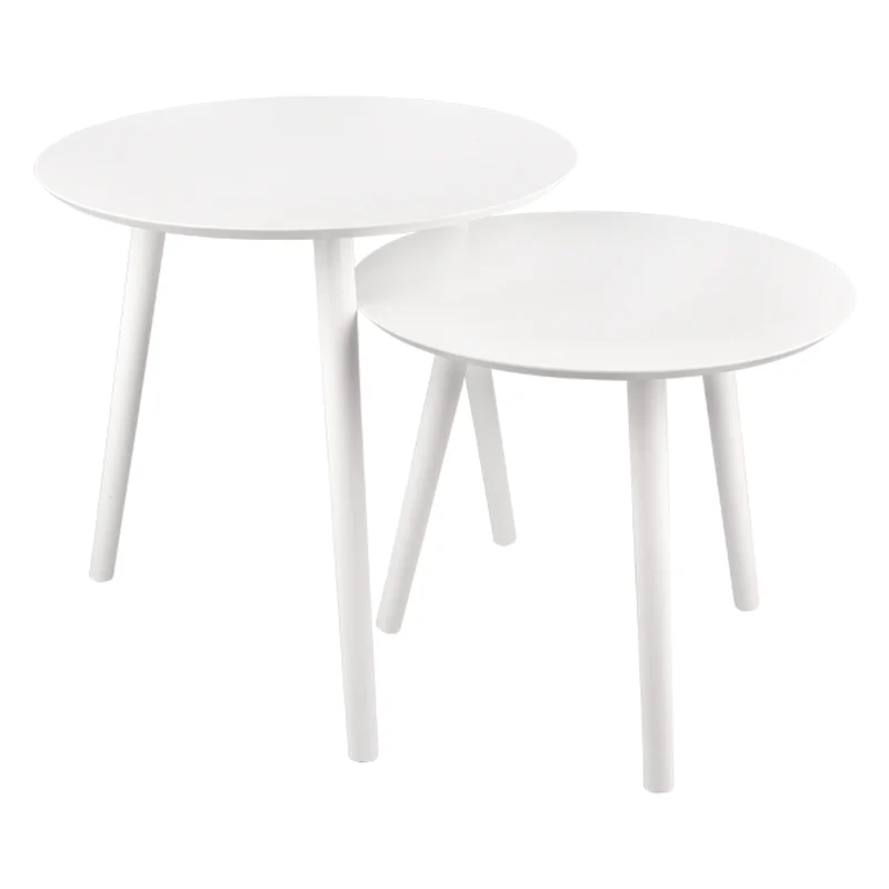 Ensemble de 2 tables gigognes en MDF - Vilma