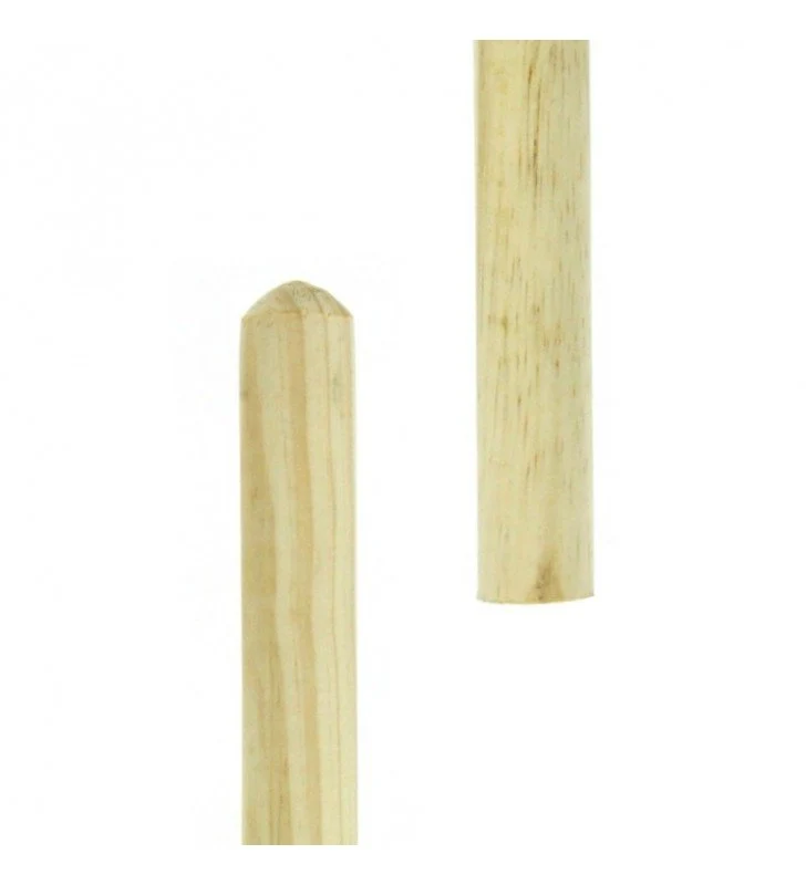 Manche bois balai cantonnier 1.4 m ø28 mm