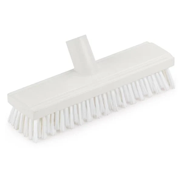 Frottoir blanc "Brosshygien" 31cm en fibre PBT dur