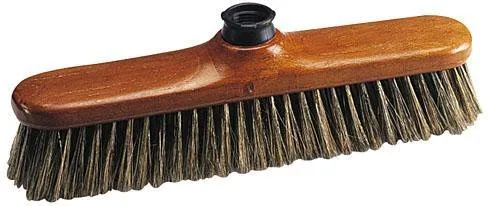 Balai 30cm douille droite soies de Chine grises S/45