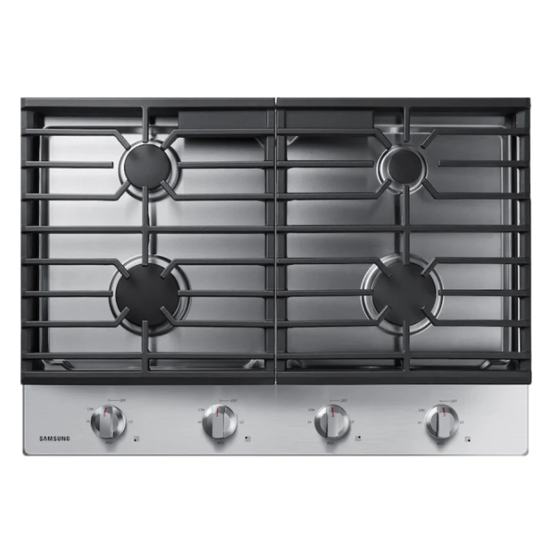 Plaque de cuisson au gaz 30 po. avec 4 brûleurs