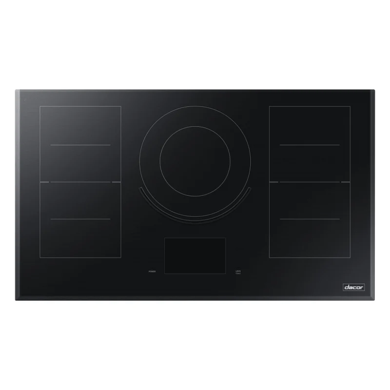 Plaque de cuisson à induction 36 po, Noir à 5 zones avec VirtualFlame™ et Wi-Fi