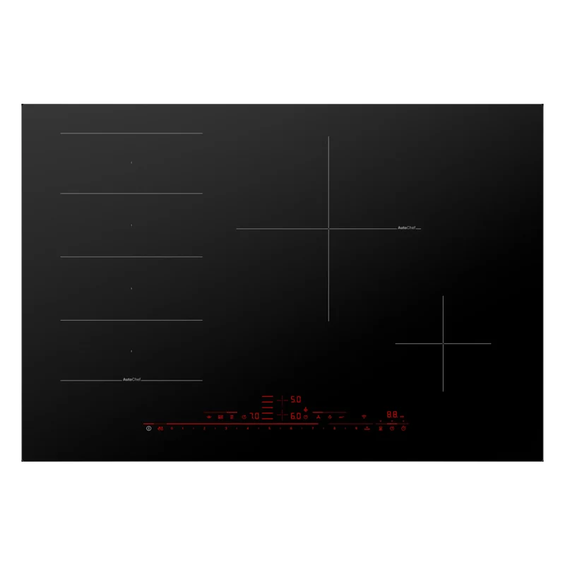 Plaque de cuisson à induction 30 po, Noir à 4 zones avec PowerMove™ et Wi-Fi - Série Benchmark