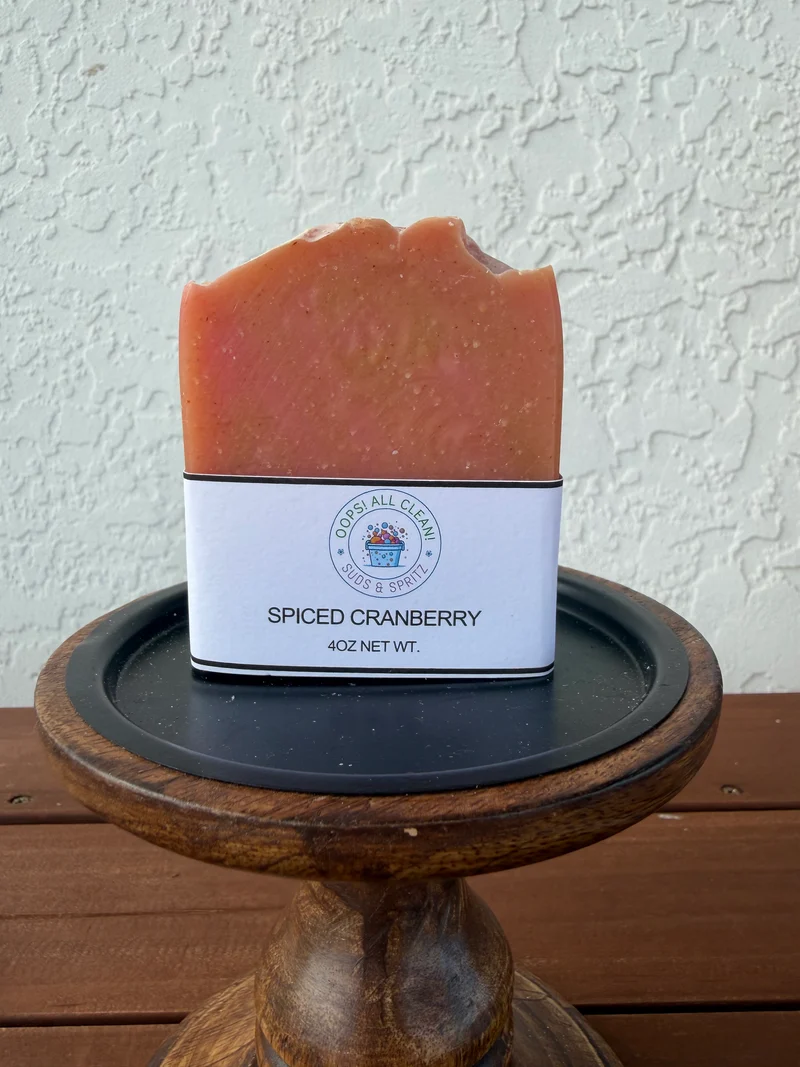 Spiced Cranberry Soap