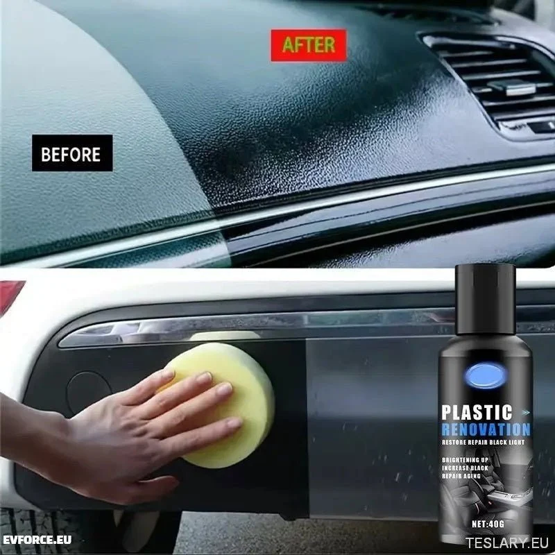 Crème de rénovation plastique 40 g pour Tesla, BYD, MG, KIA et autres véhicules électriques