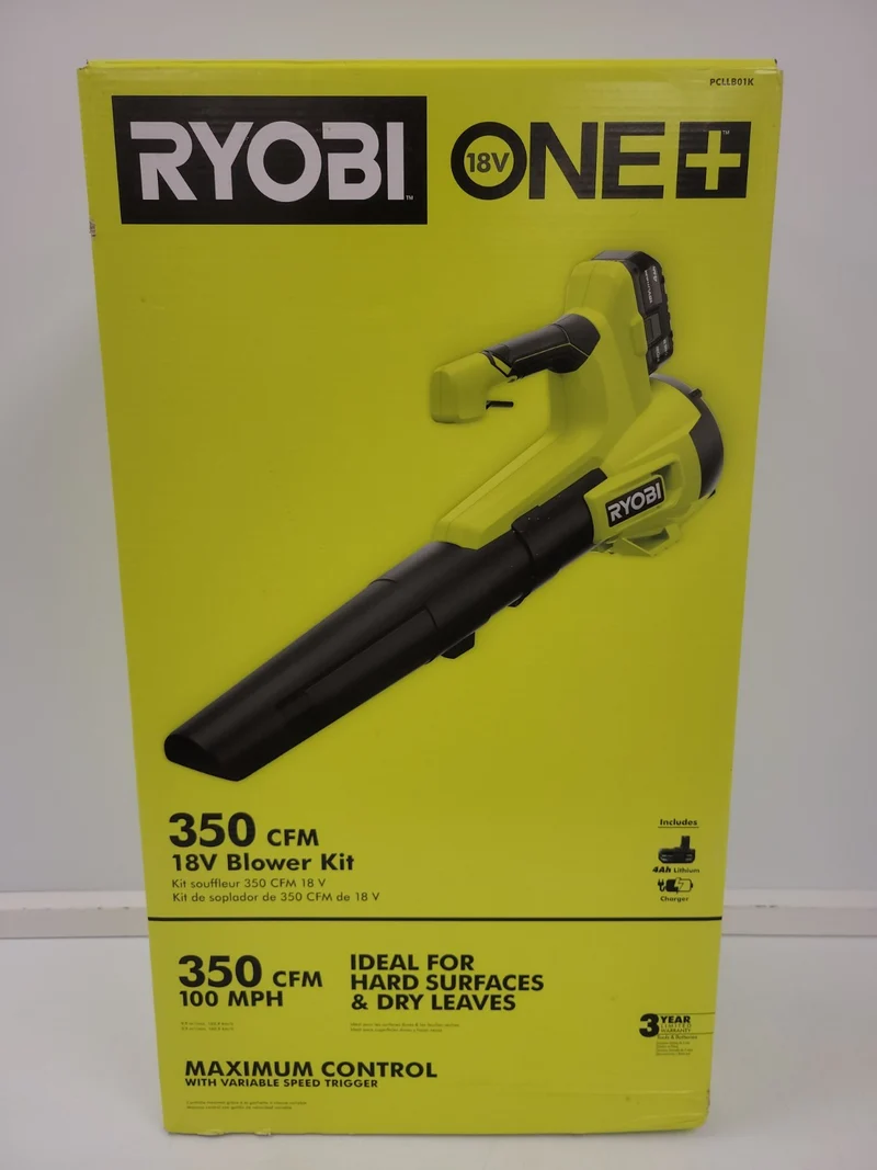 (85496-1) Ryobi PCLLBO1K Cordless Leaf Blower