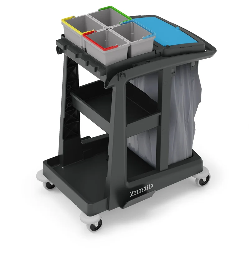 Chariot de ménage ECOMATIC 1 + Kit SRK21