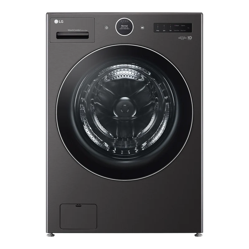 Unité combinée laveuse-sécheuse frontale 5,7 pi³ Inox noir avec TurboWash 360˚™ et IA DD™
