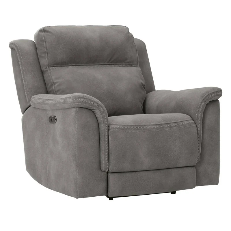 Fauteuil inclinable motorisé zéro gravité en tissu gris - Next-Gen Durapella
