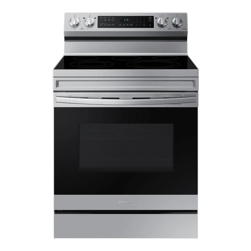 Cuisinière électrique 30 po, 6,3 pi³ Inox avec Rapid Boil™, Convection et Air Fry