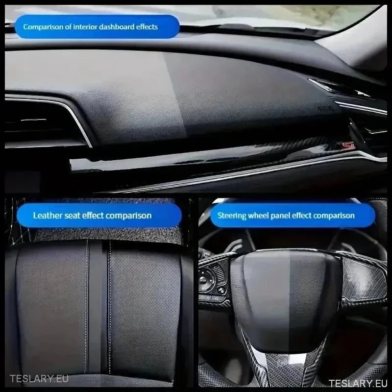 Crème nettoyante pour sièges et intérieurs en cuir synthétique Tesla