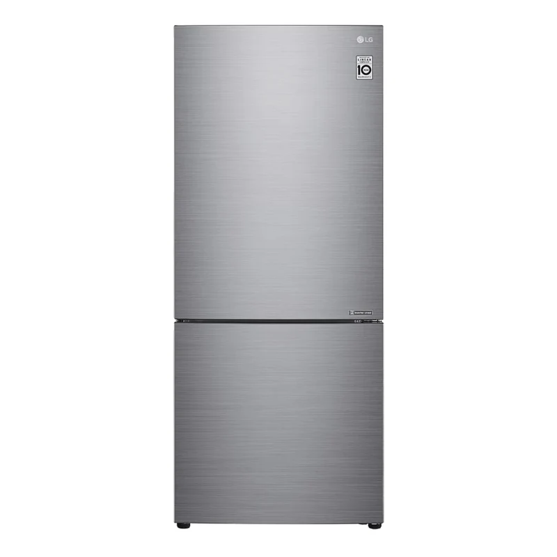 Réfrigérateur congélateur inférieur à profondeur comptoir 28 po, 15 pi³, Argent premium