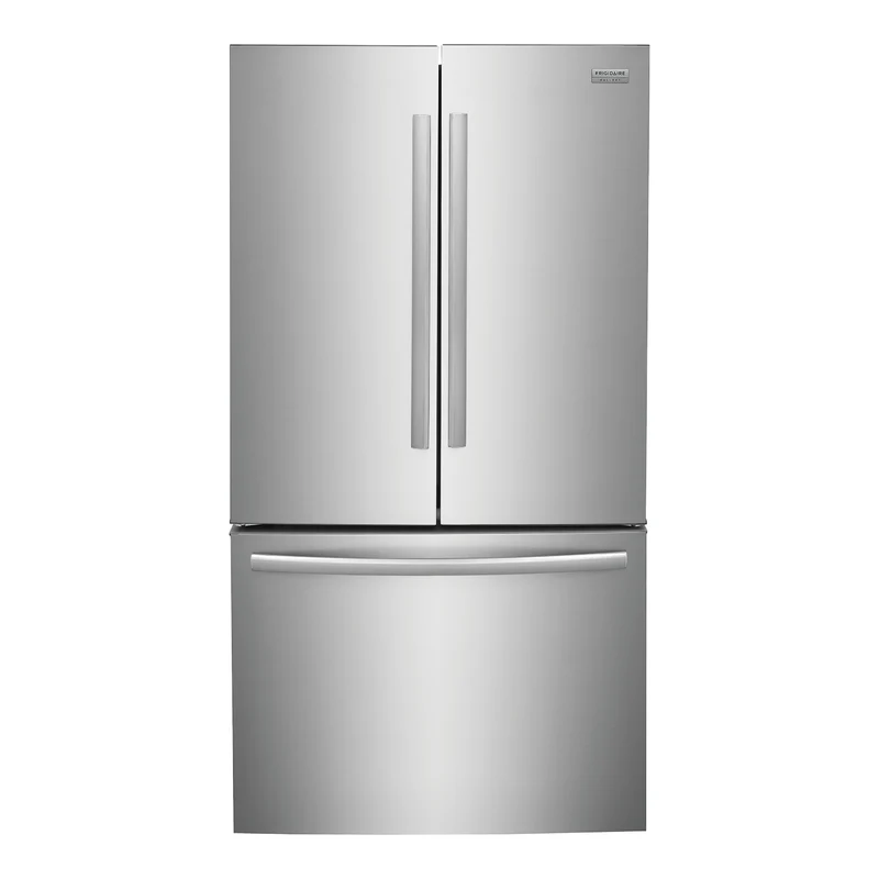 Réfrigérateur porte française 36 po, 23,3 pi³ 3 portes Inox - Frigidaire Gallery avec distributeur d'eau