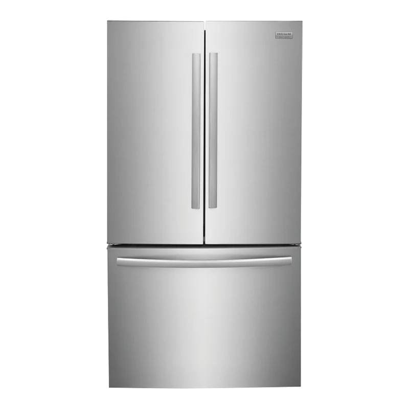 Réfrigérateur porte française 36 po, 28,8 pi³ Inox - Frigidaire Gallery avec distributeur d'eau et machine à glaçons