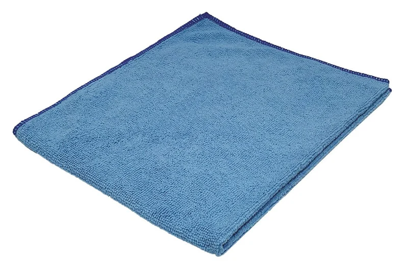 Serpillière microfibre classique 50x60cm - couleur bleue (lot de 5)