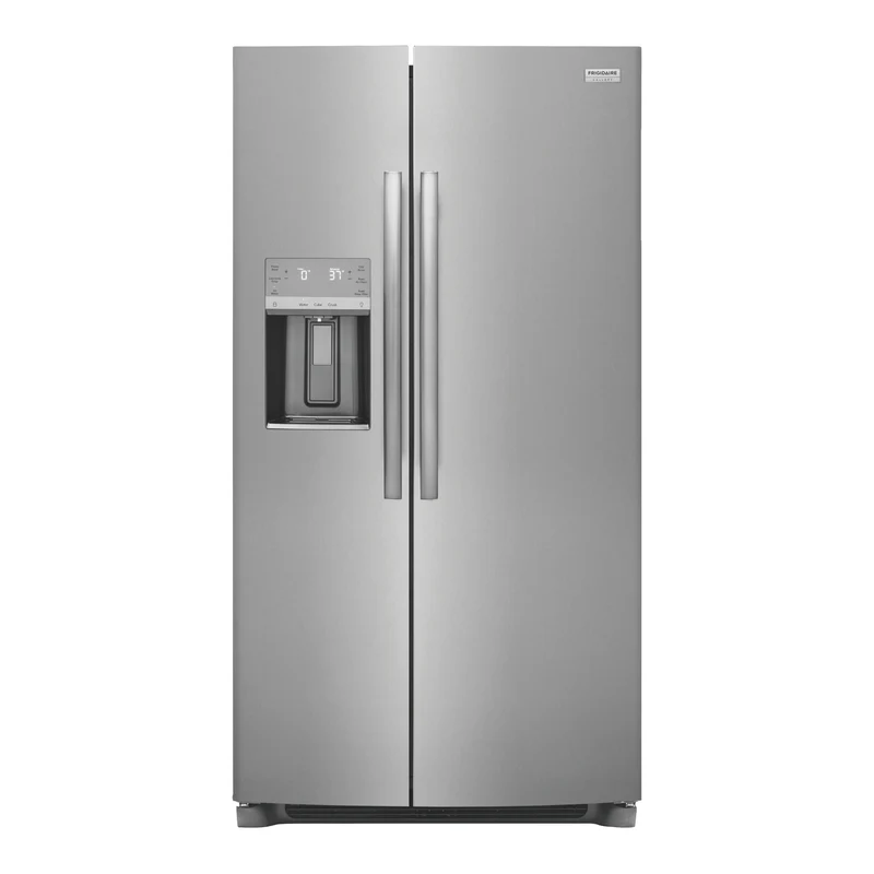 Réfrigérateur côte à côte 36 po, 22 pi³ Inox avec distributeur d'eau et de glaçons