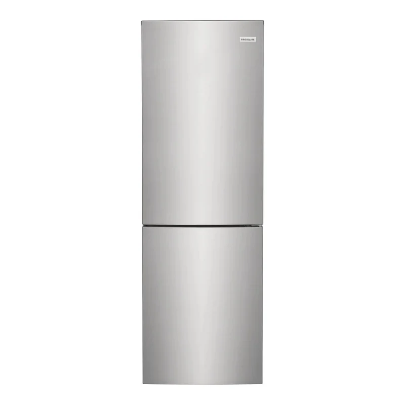 Réfrigérateur à congélateur inférieur 24 po, 11,5 pi³ Inox