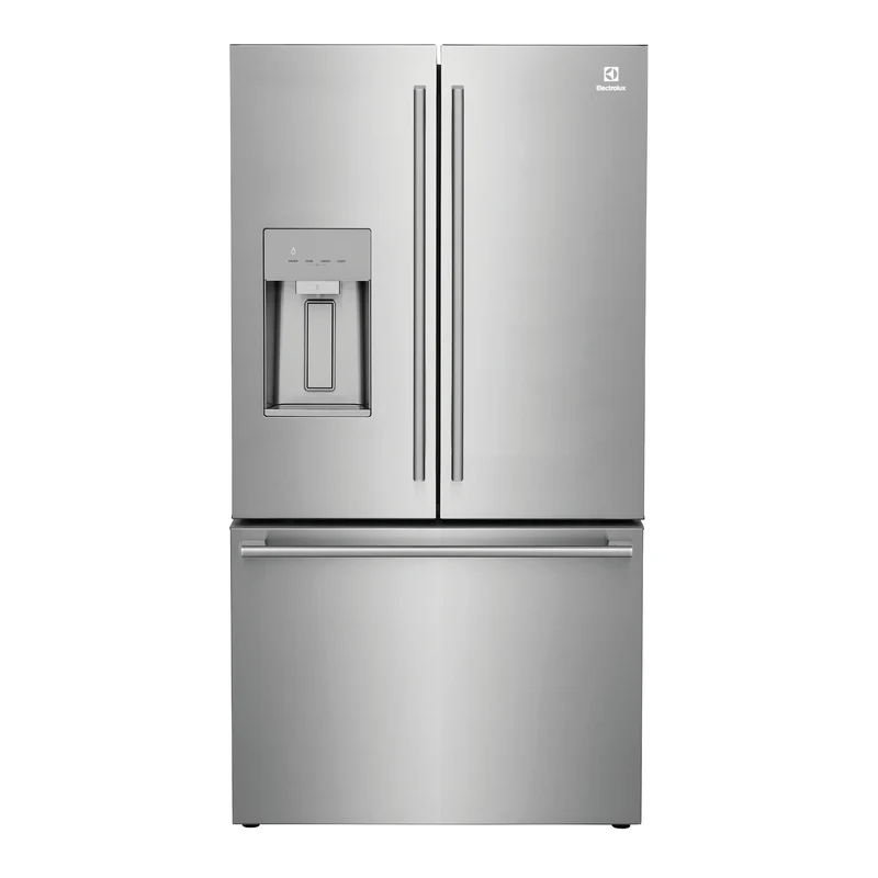 Réfrigérateur porte française 36 po 3 portes 22,6 pi³ inox