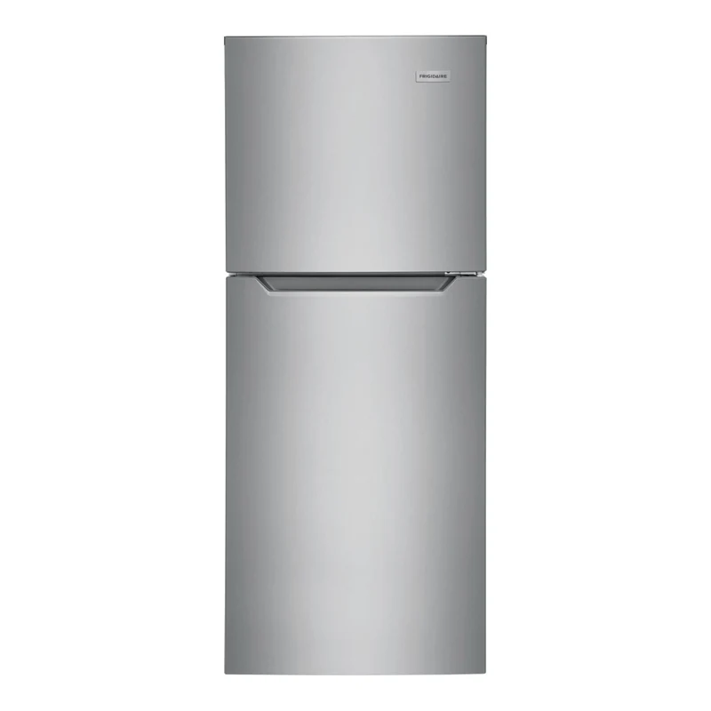 Réfrigérateur congélateur supérieur 24 po, 12 pi³ Inox