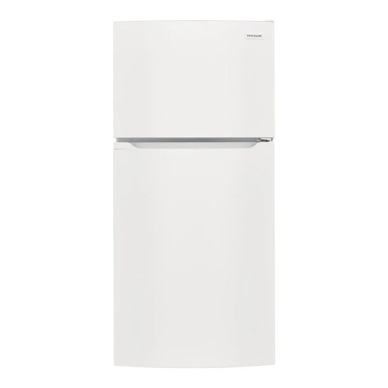 Réfrigérateur congélateur supérieur 28 po, 18 pi³ Blanc avec EvenTempMC