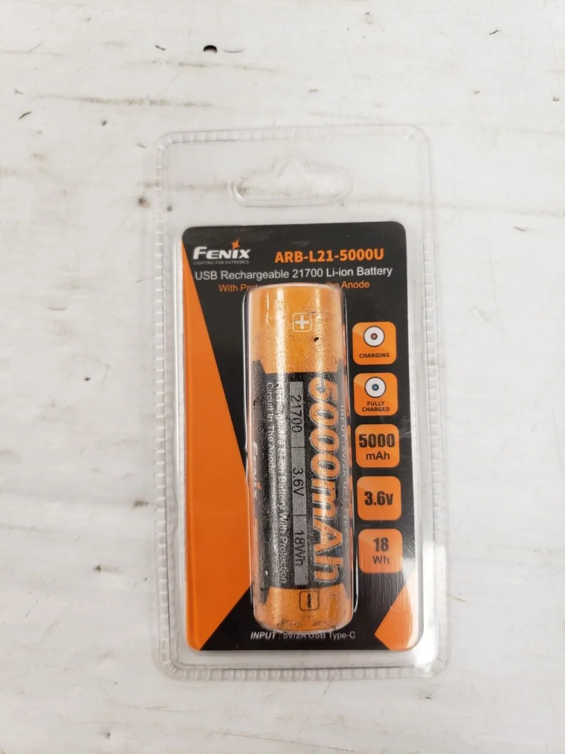 (68303-2) Fenix ARB-L2105000U USB Rechargeable Battery