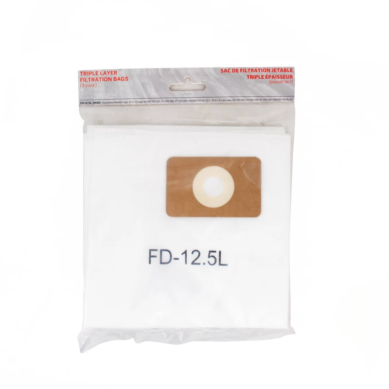 Nadair 12,5 L – 3 sacs haute efficacité