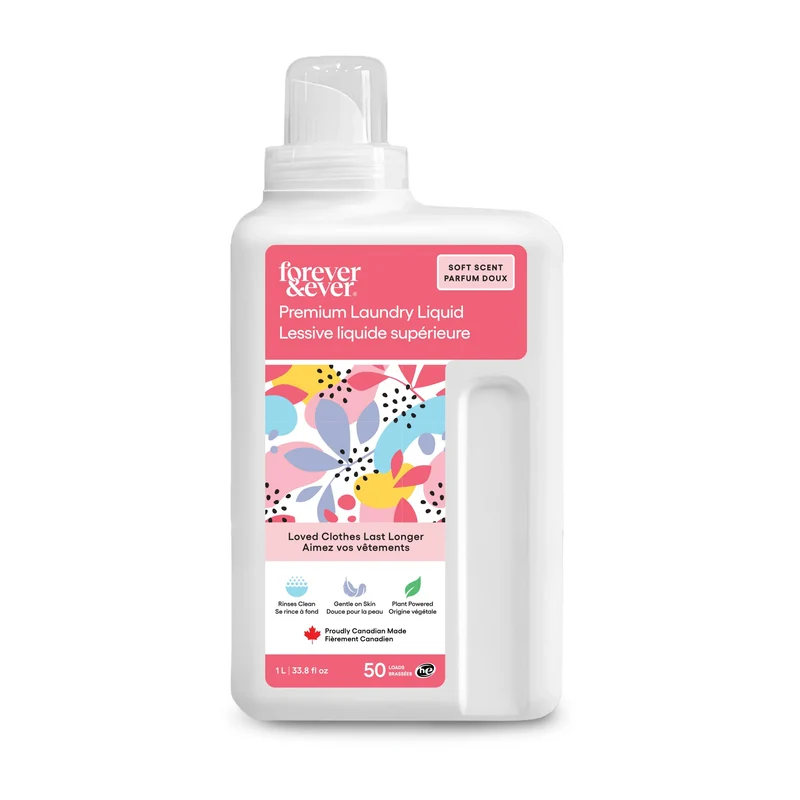 Forever New – Détergent à lessive pour tissus délicats 910 ml (30 brassées)
