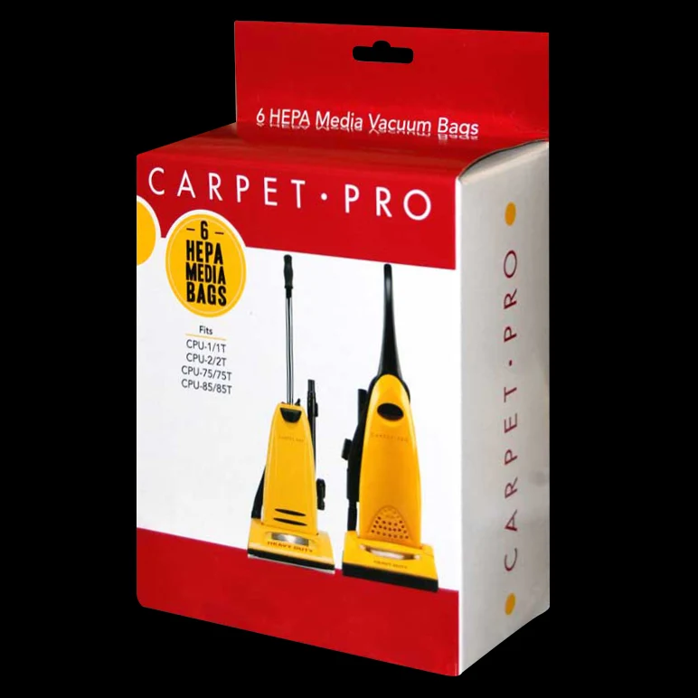 Carpet Pro / Fuller Upright – 6 sacs HEPA