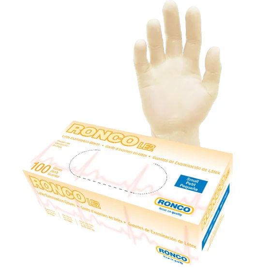 Gants latex ronco petit bts 100