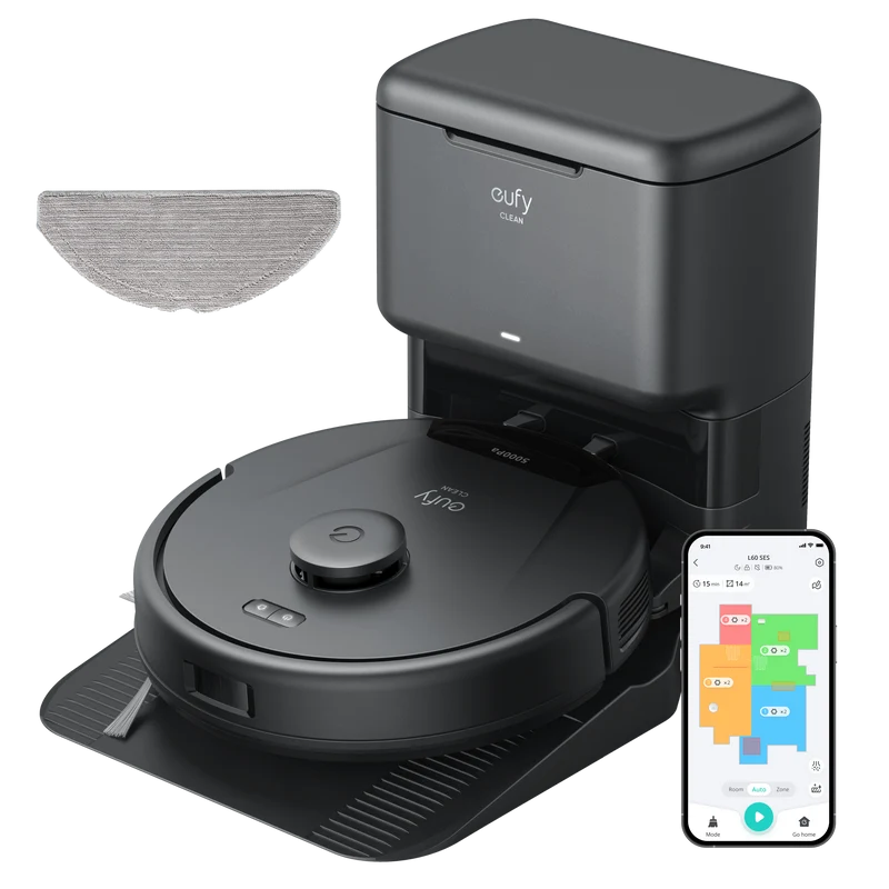 eufy L60 Hybrid Robot Vacuum with Self Empty Station