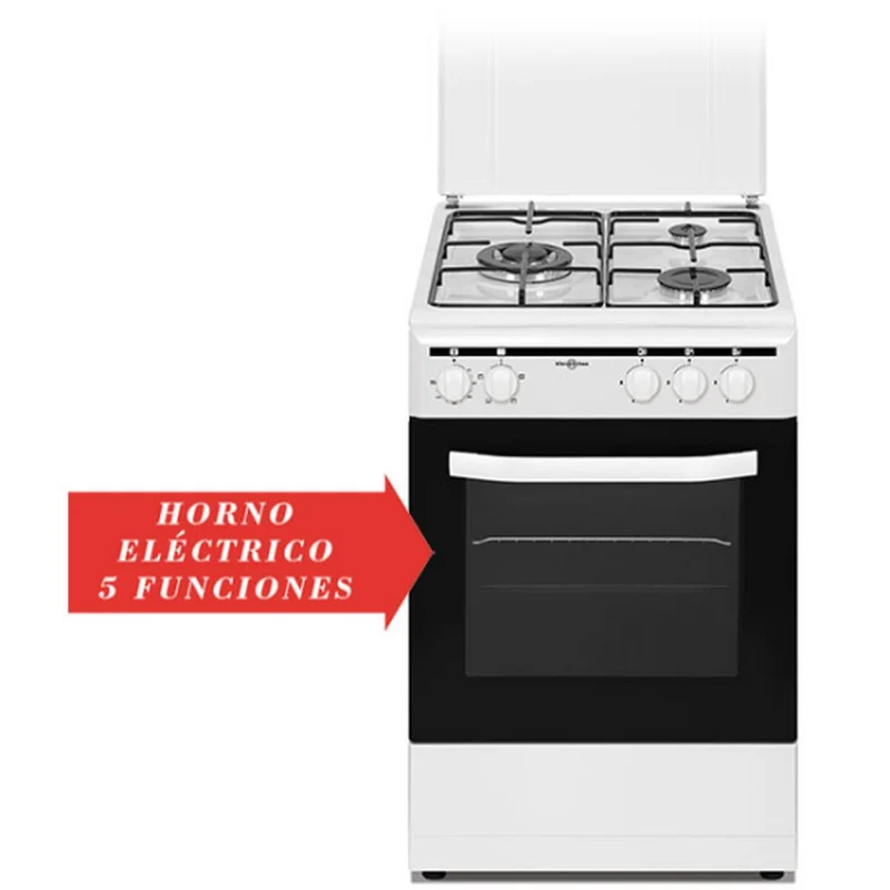 Cuisinière à gaz Vitrokitchen CB5535BNE