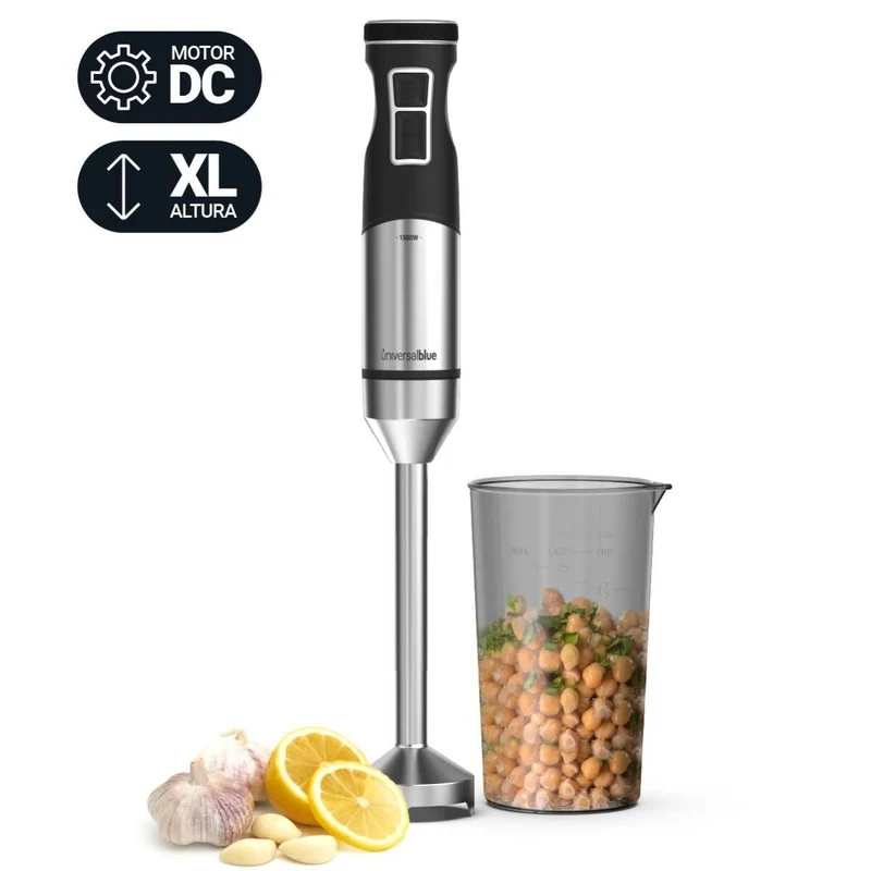 Mixeur plongeant Universel Bleu WISTY TOTAL 7150 XL Bleu 1500 W