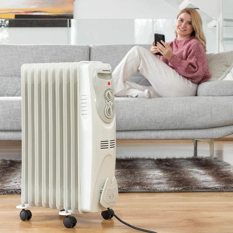 Radiateur à bain d'huile Oinine InnovaGoods 2000 W (9 chambres)