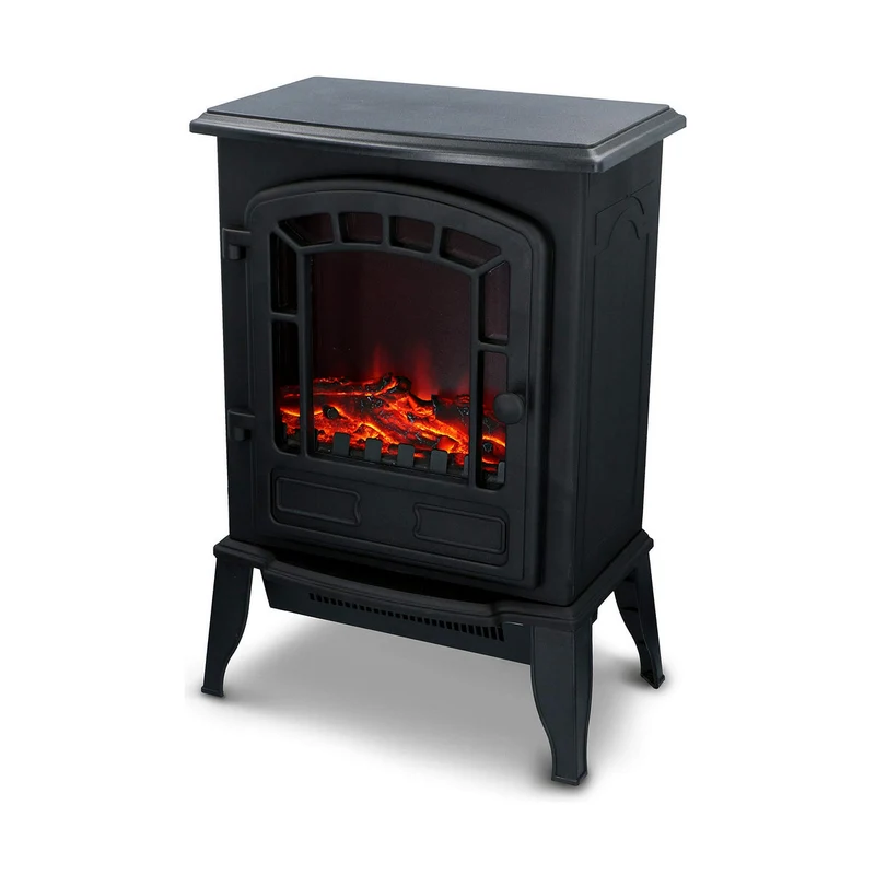 Cheminée électrique décorative Classic Fire Torino Noir 2000 W 56,5 x 24 x 38 cm