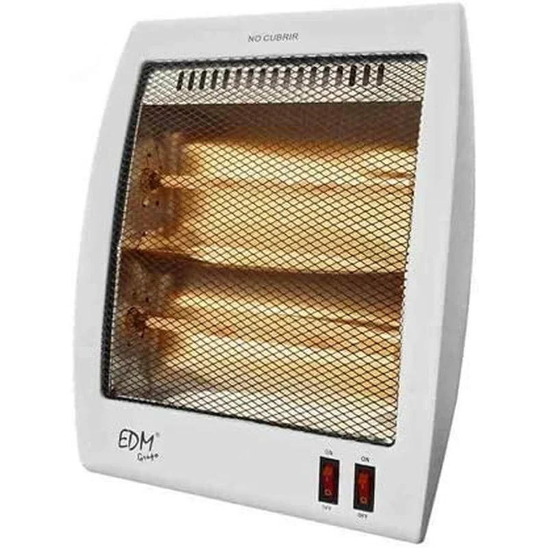 Chauffage à quartz EDM 07109 07109 Blanc 1000 W