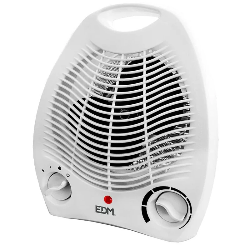 Chauffage vertical EDM 07204 Blanc 1000-2000 W 1000 - 2000 W