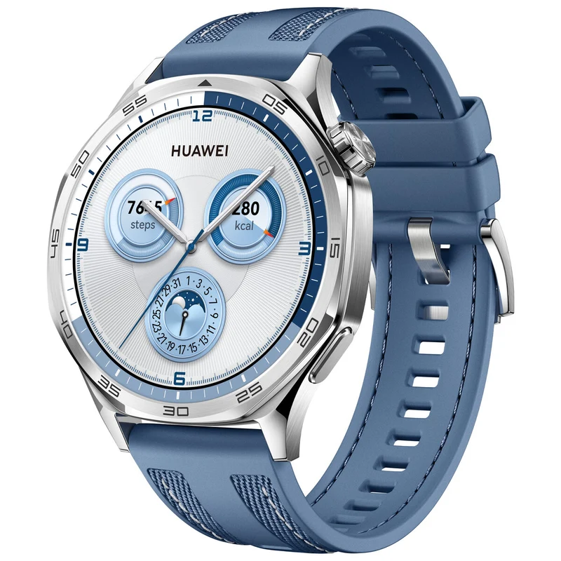 Montre connectée Huawei WATCH GT5 1,32" Bleu 46 mm