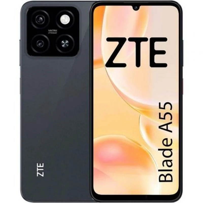 Smartphone ZTE BLD A55 4-64 BK 6,75" SC9863A ARM Cortex-A55 8 Go RAM 64 Go Noir