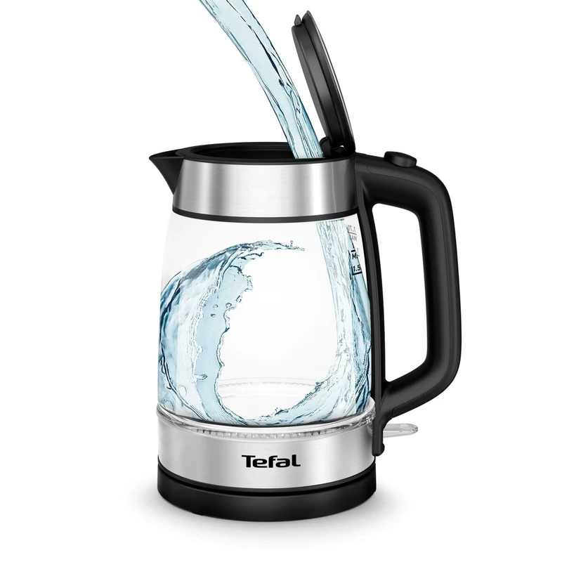 Bouilloire et Bouilloire Électrique Tefal KI7008 Argent Cristal 2200 W 1,7 L