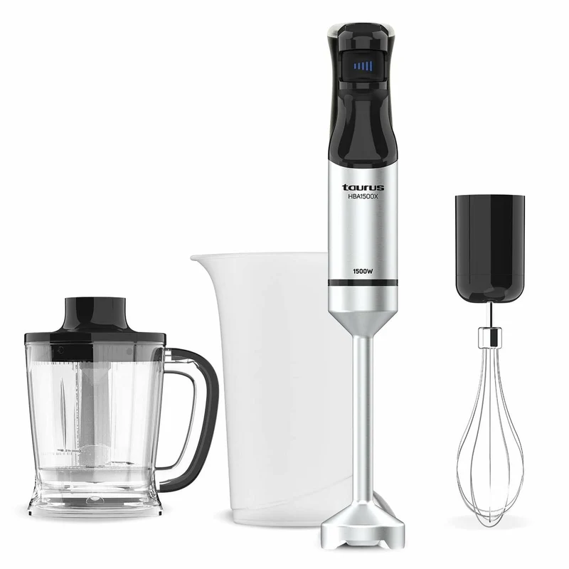 Mixeur plongeant Taurus HBA1500X Noir Argent 1500 W
