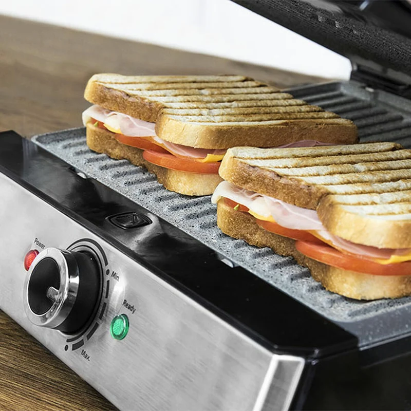 Grill Cecotec Rock'nGrill Pro Argent 2000 W